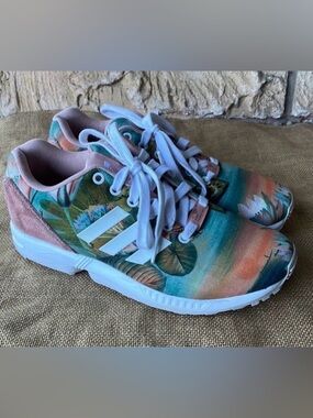 ADIDAS ORIGINALS ZX FLUX W "DUST PINK" Size 7 1/2 Rare Sold Out Hard to find
